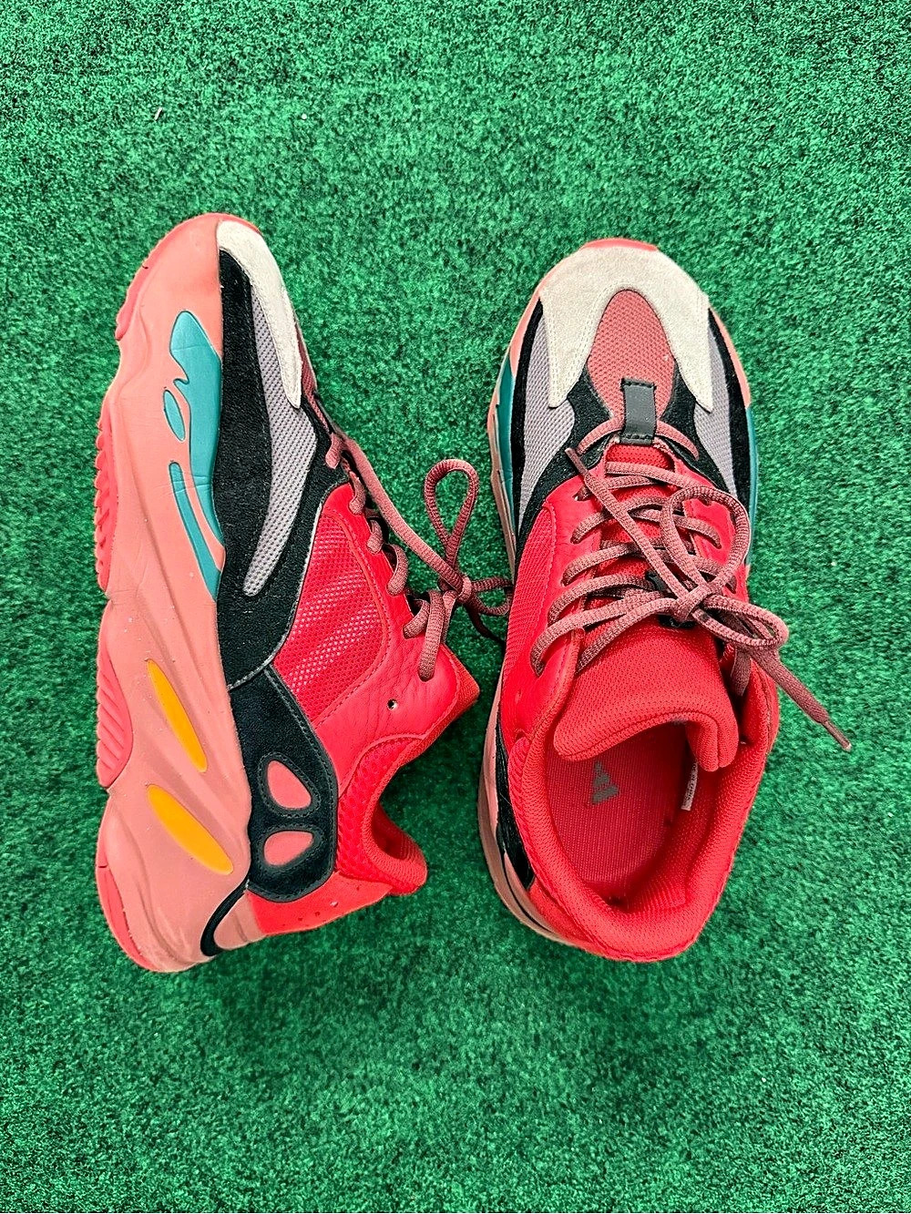 Adidas Yeezy Boost 700 Red Sneakers
